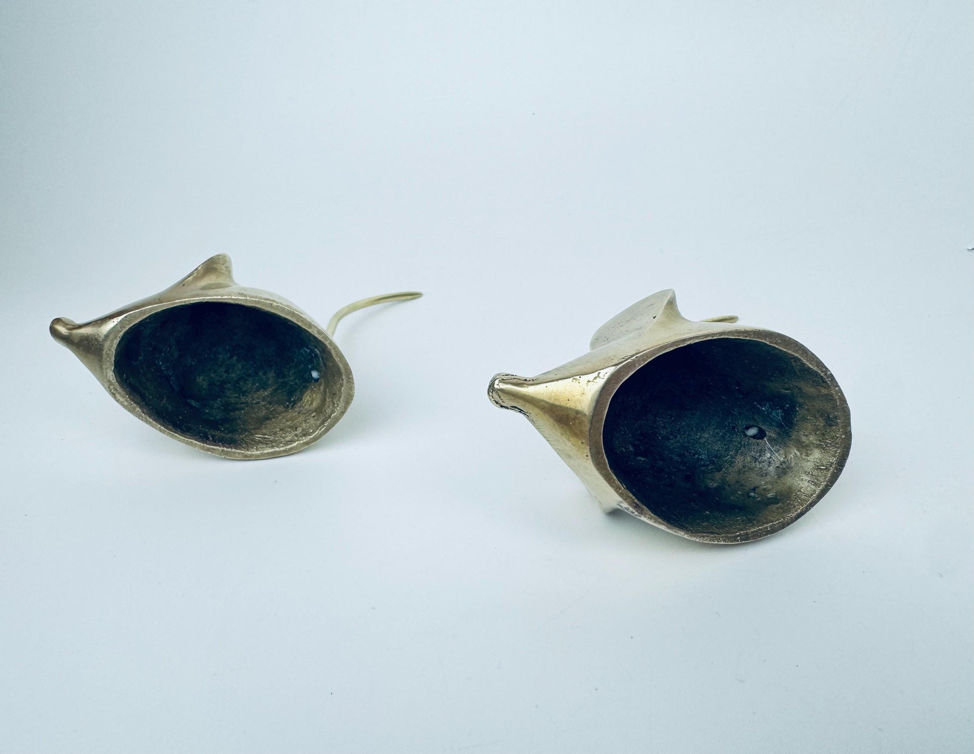 Product image for 'vintage brass mice jewellery holder set of two 2' (view 43ae21)