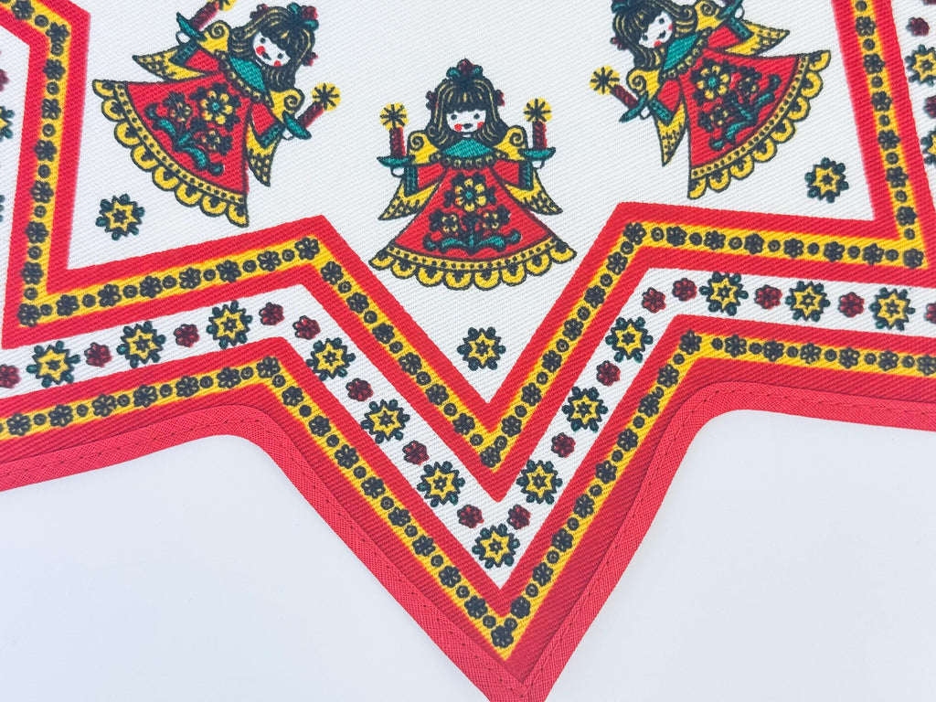 Product image for 'vintage kolf austria christmas doilies star shaped christmas tablescape set of two 2' (view 9e9e88)