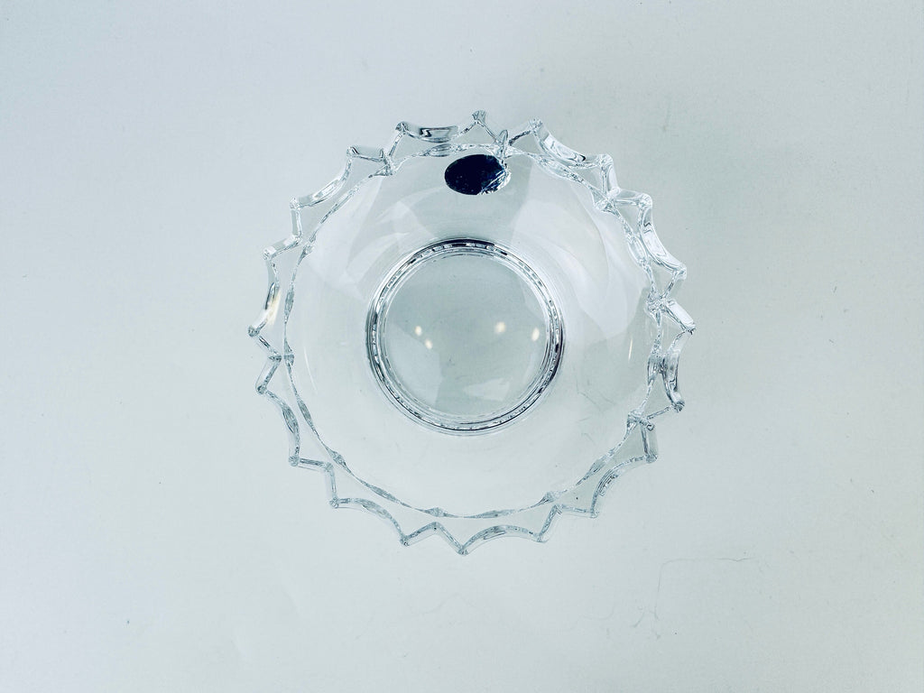 Product image for 'vintage rogaska clear crystal dish votive candle holder svinceni kristal rocno delo slovenija' (view ab627a)