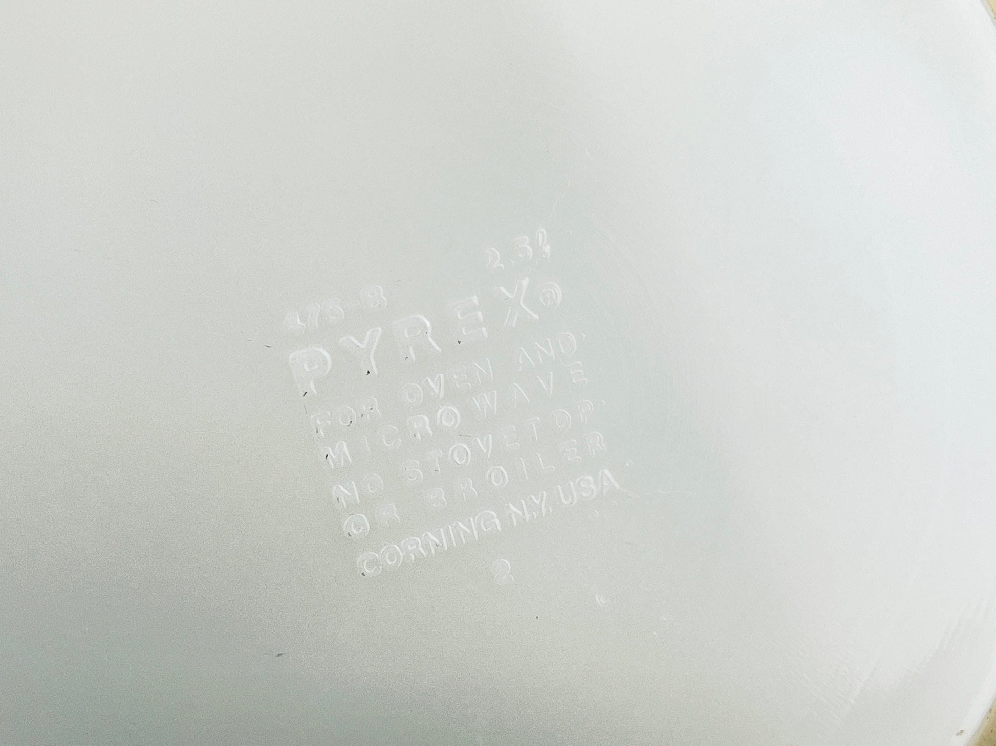 Product image for 'vintage homestead pyrex casserole dish 475 b' (view a0b0b3)