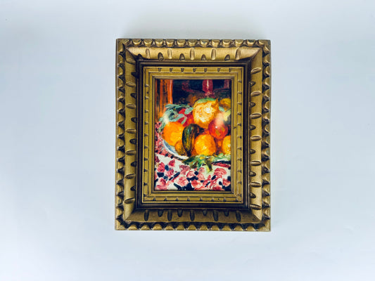 Product image for 'vintage faux wood ornate carved gold gilt picture frame hollywood regency decor' (view a42dd3)