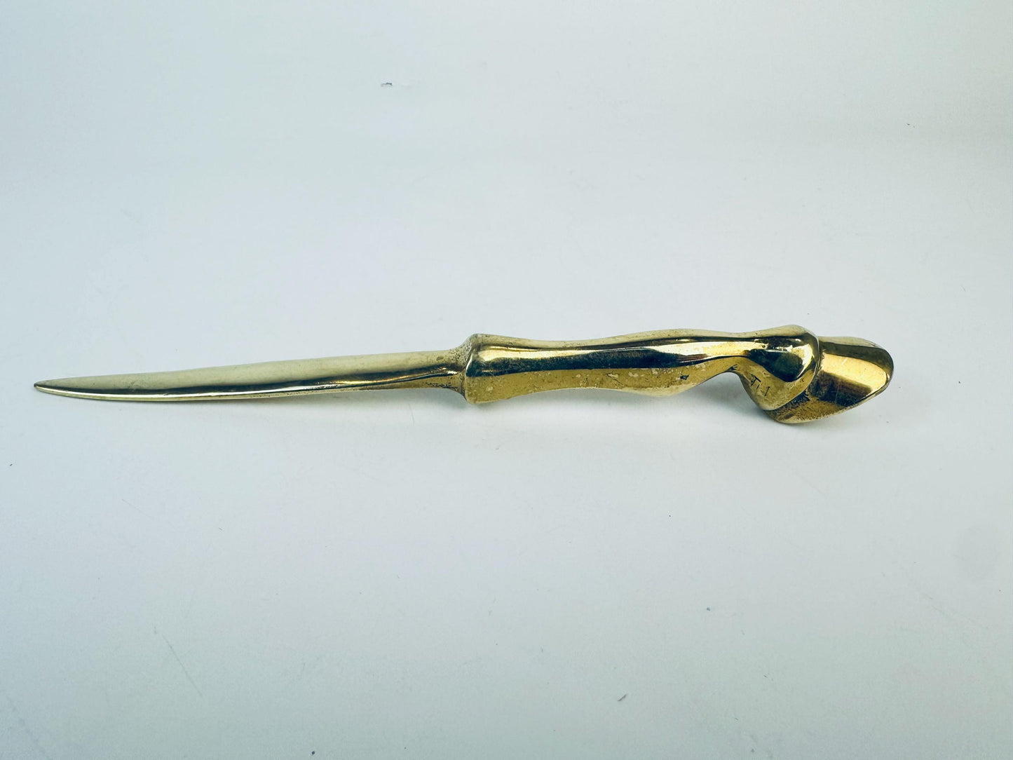 Product image for 'vintage solid brass horse hoof letter opener equestrian elegance' (view 78ed47)