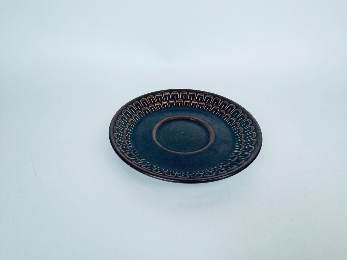 Product image for 'vintage brown pennine pattern wedgwood english plate saucer bowl replacement made in england sold separately' (view d5449c)
