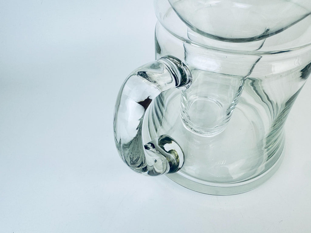 Product image for 'vintage teak wood glass pitcher with chiller insert made in thailand by winsome' (view 926f7a)