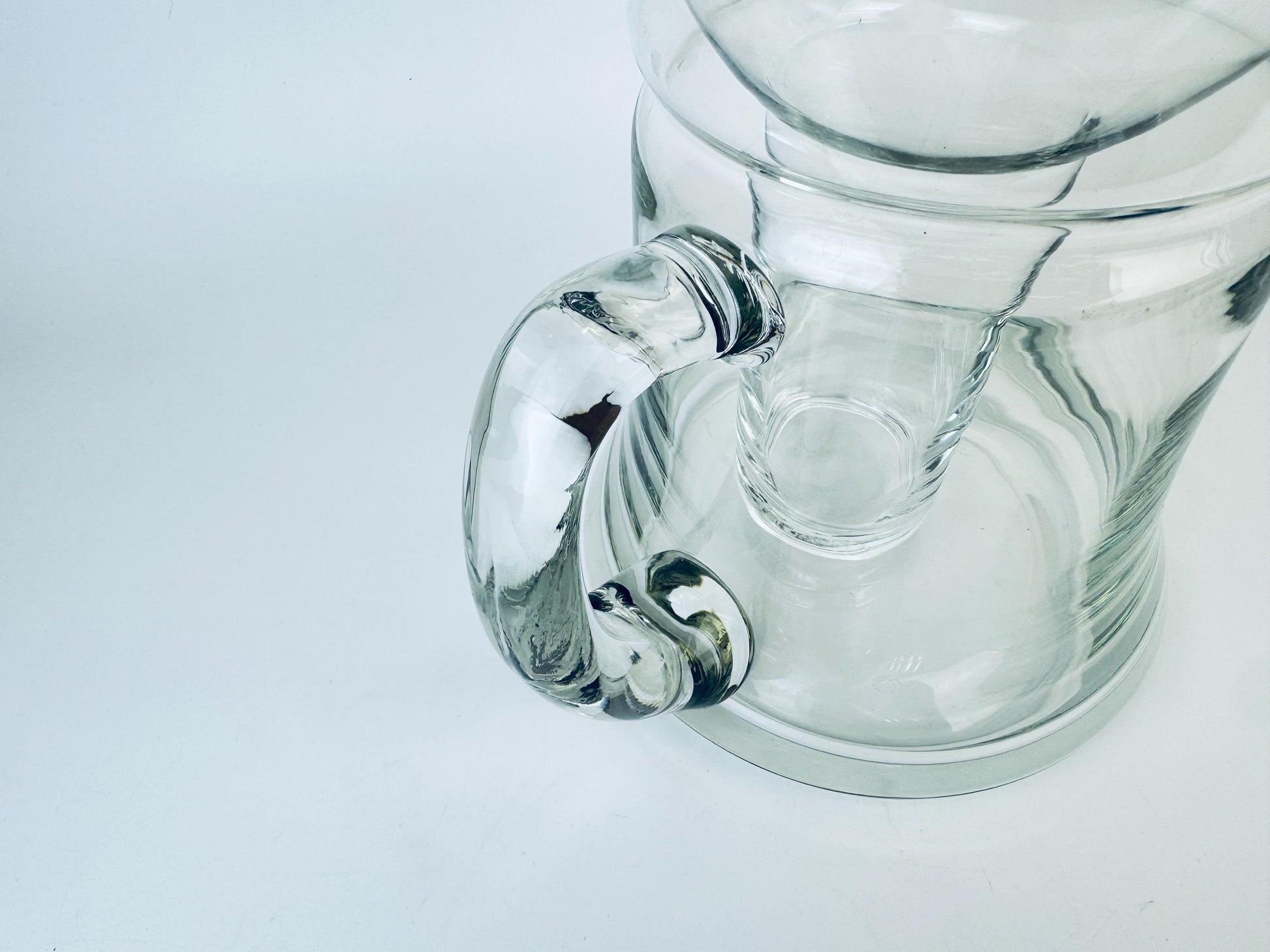 Product image for 'vintage teak wood glass pitcher with chiller insert made in thailand by winsome' (view 926f7a)