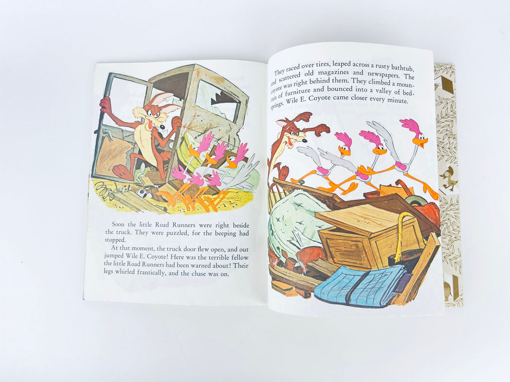 Product image for 'vintage the road runner book a very scary lesson a little golden book' (view a61d6a)