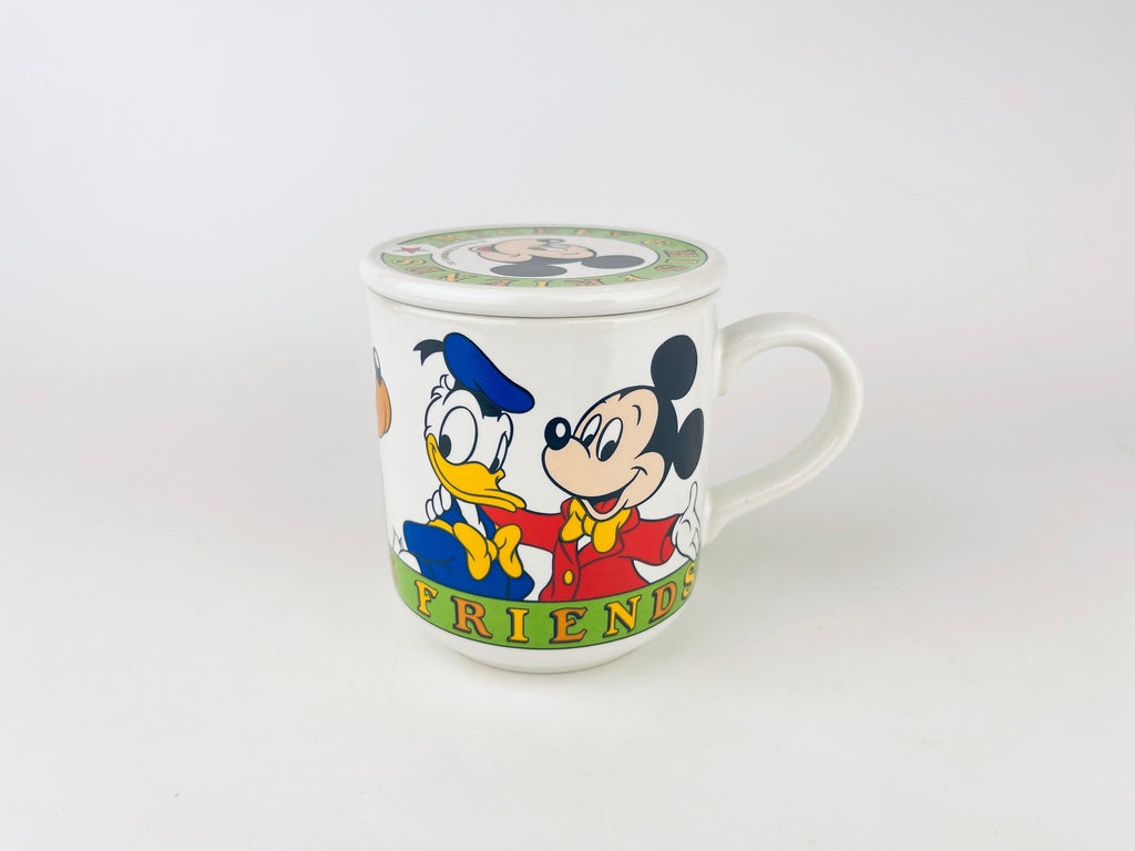 Product image for 'vintage mickey mouse his friends lidded ceramic mug disney character series made in japan by sango' (view 47fb8a)