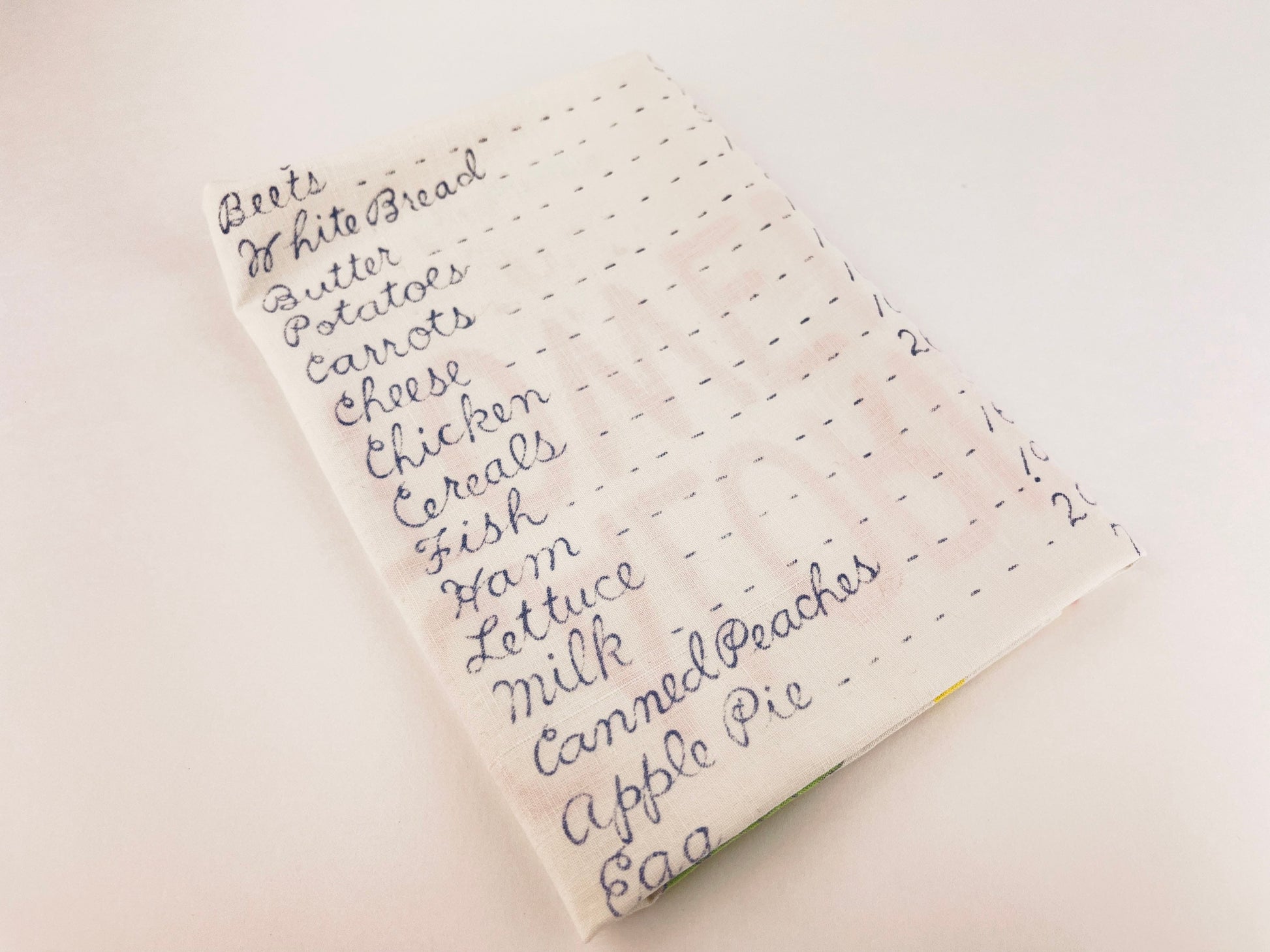 Product image for 'vintage calorie counting tea towel excellent kitchen gag gift' (view 9f22f4)