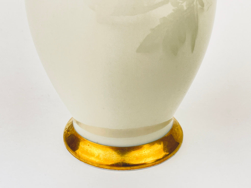 Product image for 'vintage mitterteich bavaria ivory gold vase' (view b975cc)