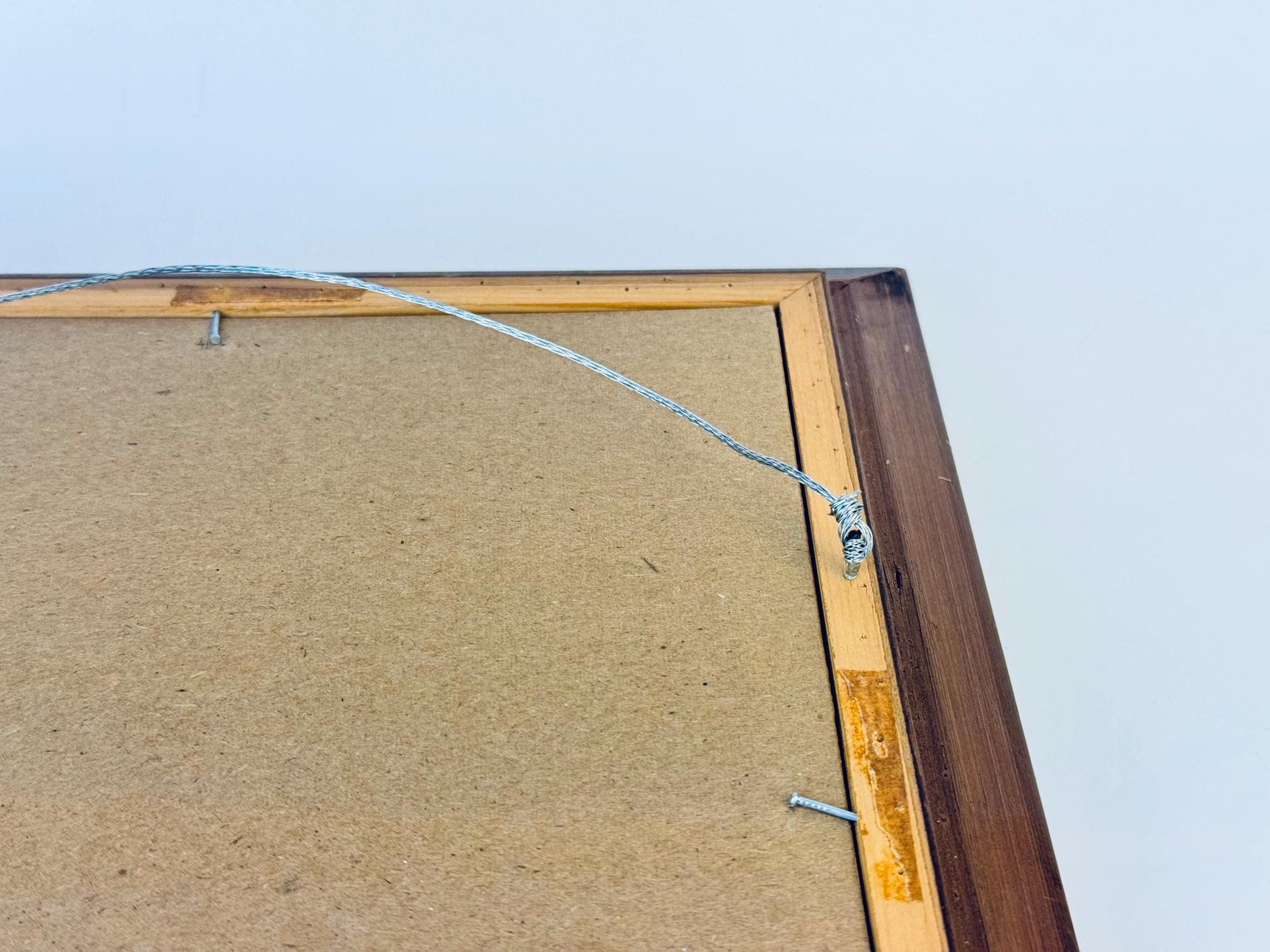 Product image for 'vintage solid wood gold trim picture frame 5 x 7 oval mat made in finland' (view 052cb9)