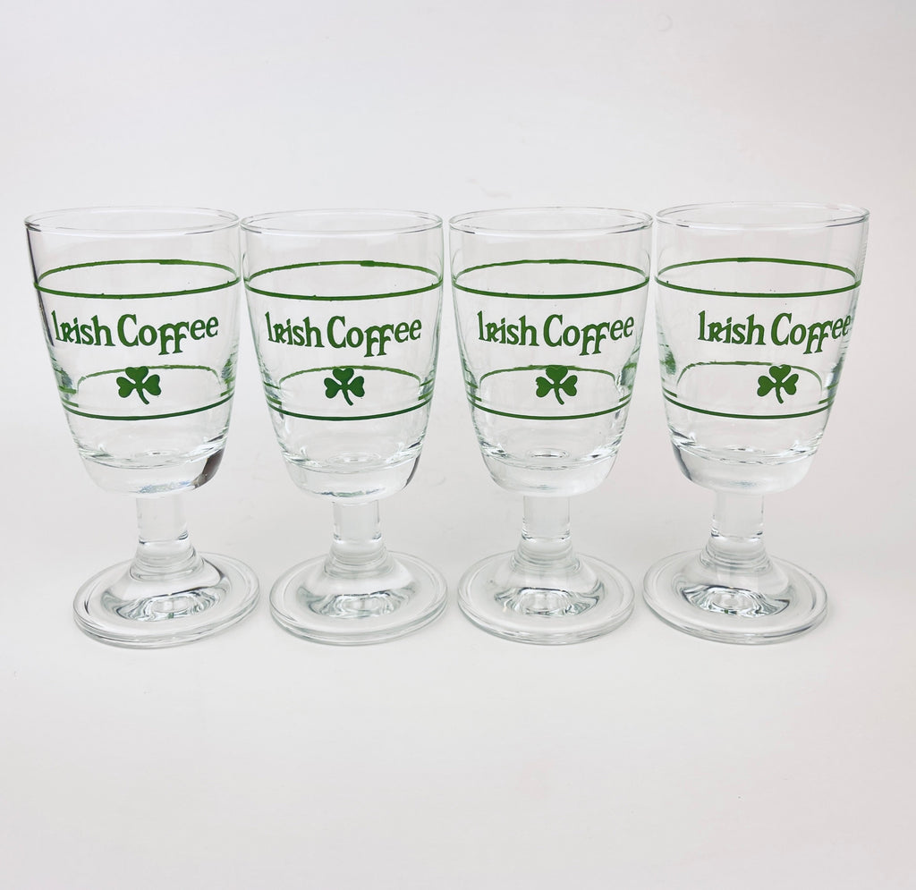 Product image for 'vintage irish coffee glasses set of four 4' (view 3f3e71)