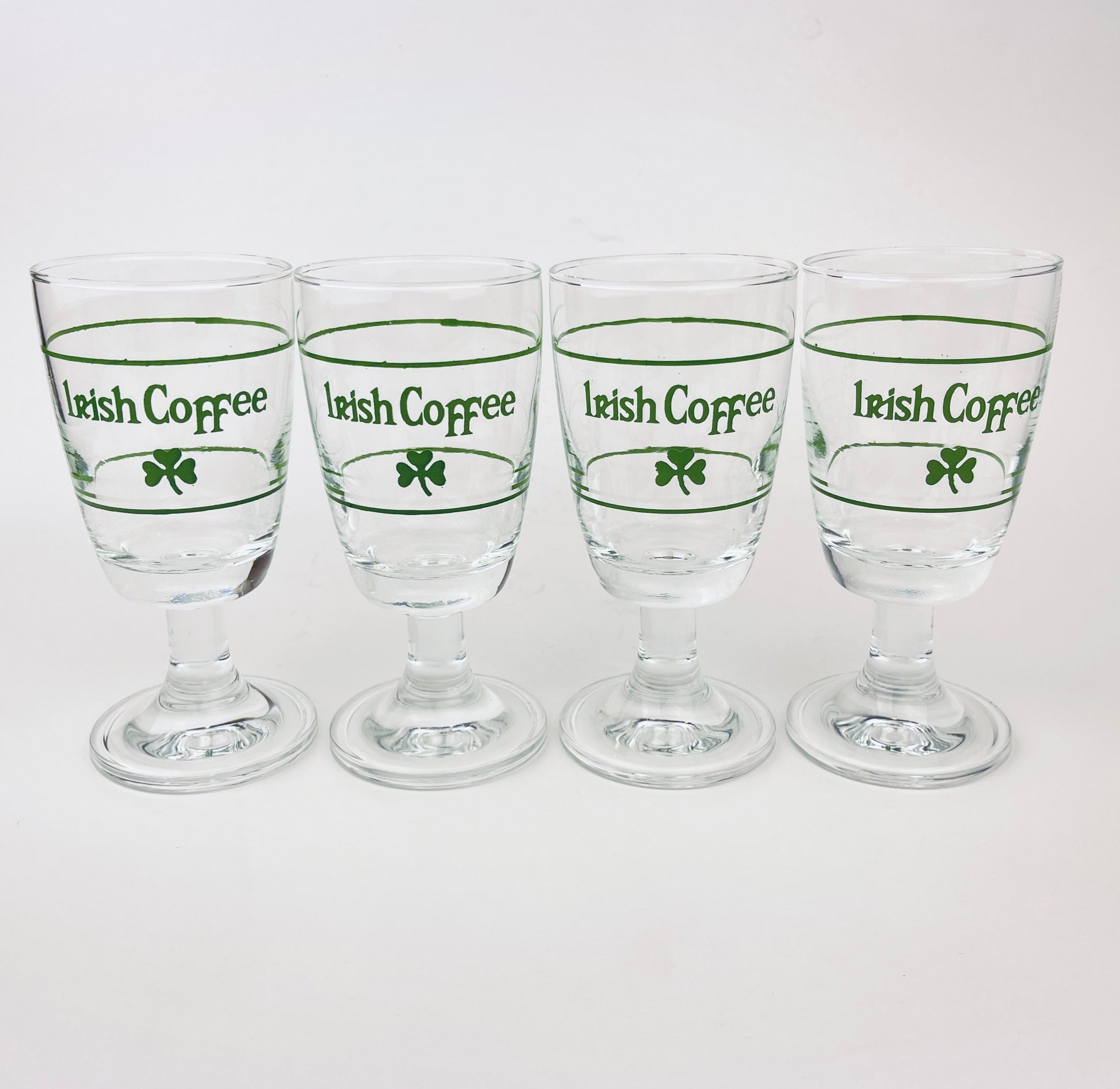 Product image for 'vintage irish coffee glasses set of four 4' (view 3f3e71)