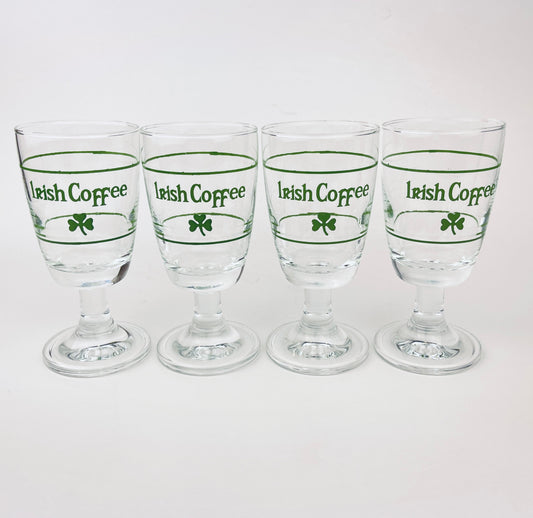 Product image for 'vintage irish coffee glasses set of four 4' (view 3f3e71)