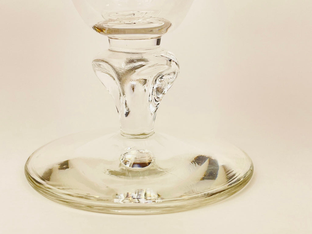 Product image for 'vintage libbey rooster weathervane scene small martini liquor goblets set of two 2' (view 522e2d)