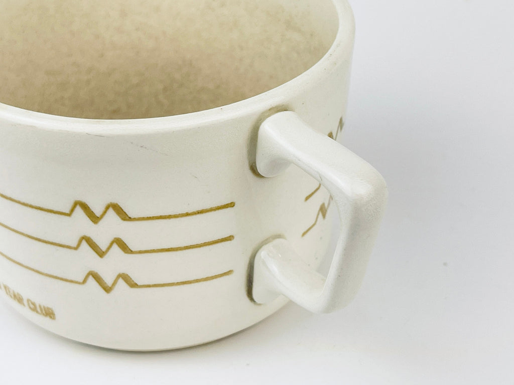 Product image for 'vintage rx spiller ceramic shaving cup mug mentholated 40 year club made in usa batavia ny' (view d8cf7c)