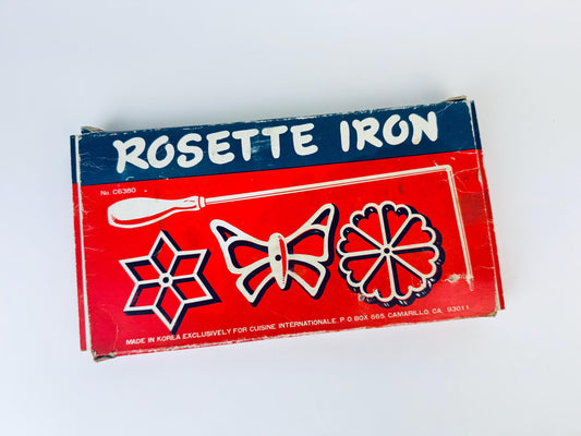 Product image for 'vintage rosette iron shortbread sugar cookie press' (view 4df5c5)