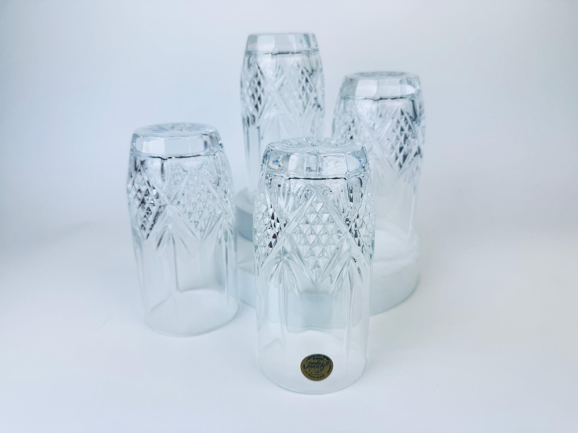 Product image for 'vintage cristal darques garanti crystal high ball glasses fontenay pattern genuine lead crystal 24 made in france' (view 8a5a0f)