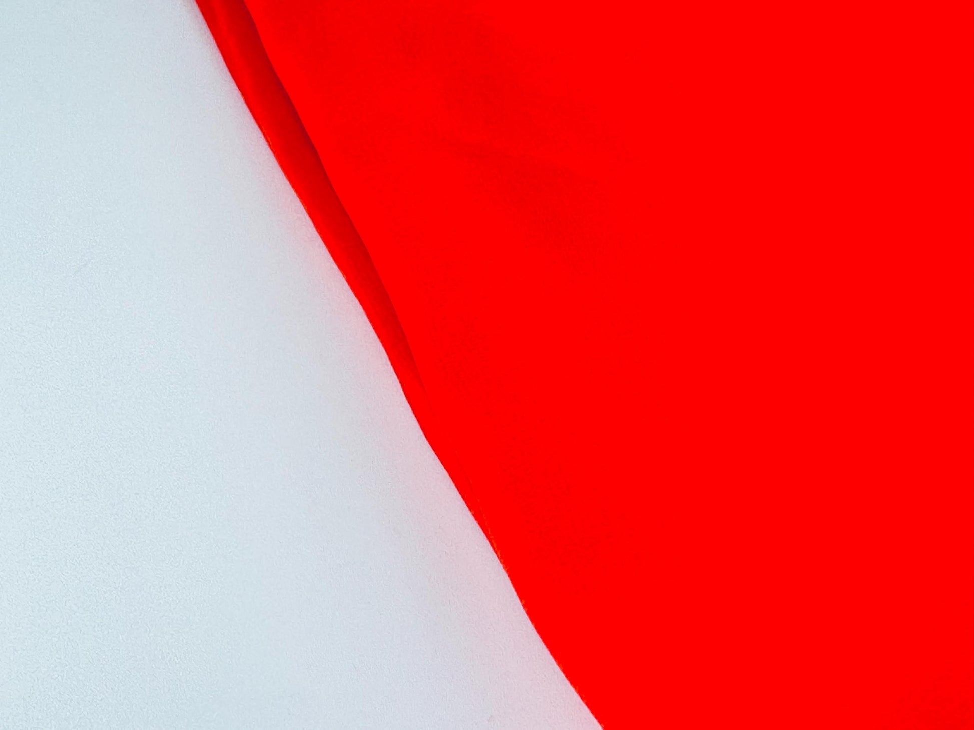 Product image for 'vintage bright scarlet red silky feel polyester fabric material 44 x 100' (view 3d88d7)