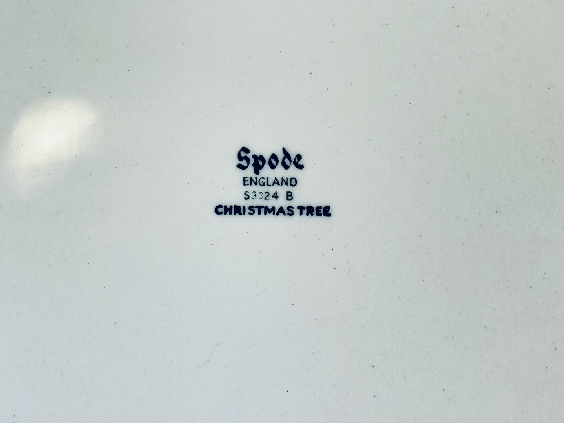 Product image for 'vintage spode christmas tree ceramic platter ashtray bowl made in england sold separately' (view c687b5)