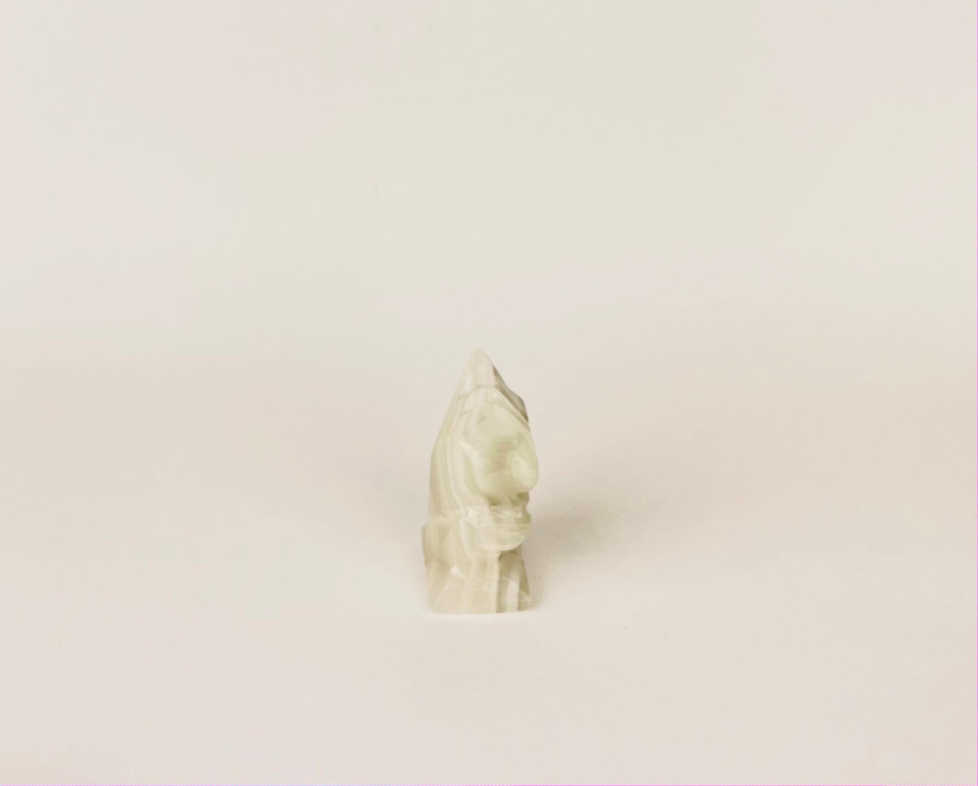 Product image for 'vintage hand carved onyx owl figurine mid century modern elegance' (view de52d9)