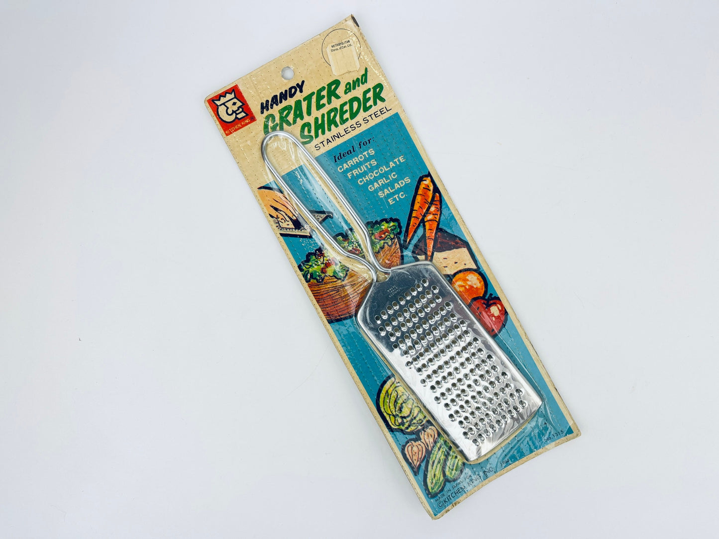 Product image for 'vintage kitchen king metal grater shredder utensil made in japan new old stock nos' (view 8c0177)