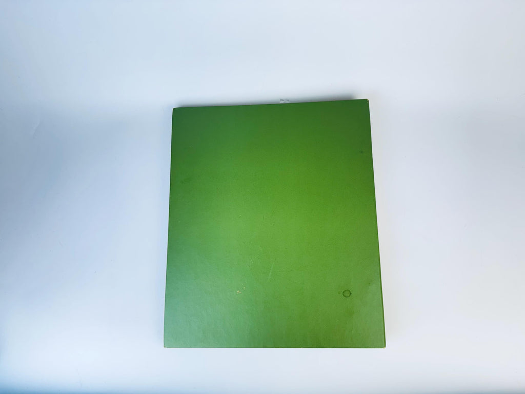 Product image for 'vintage oversized green scrapbook new old stock nos' (view 6cd34a)