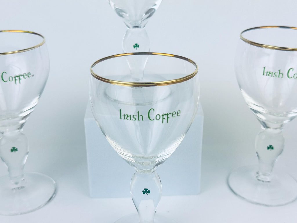 Product image for 'vintage irish coffee gold rimmed mugs set of four 4' (view 88ddce)
