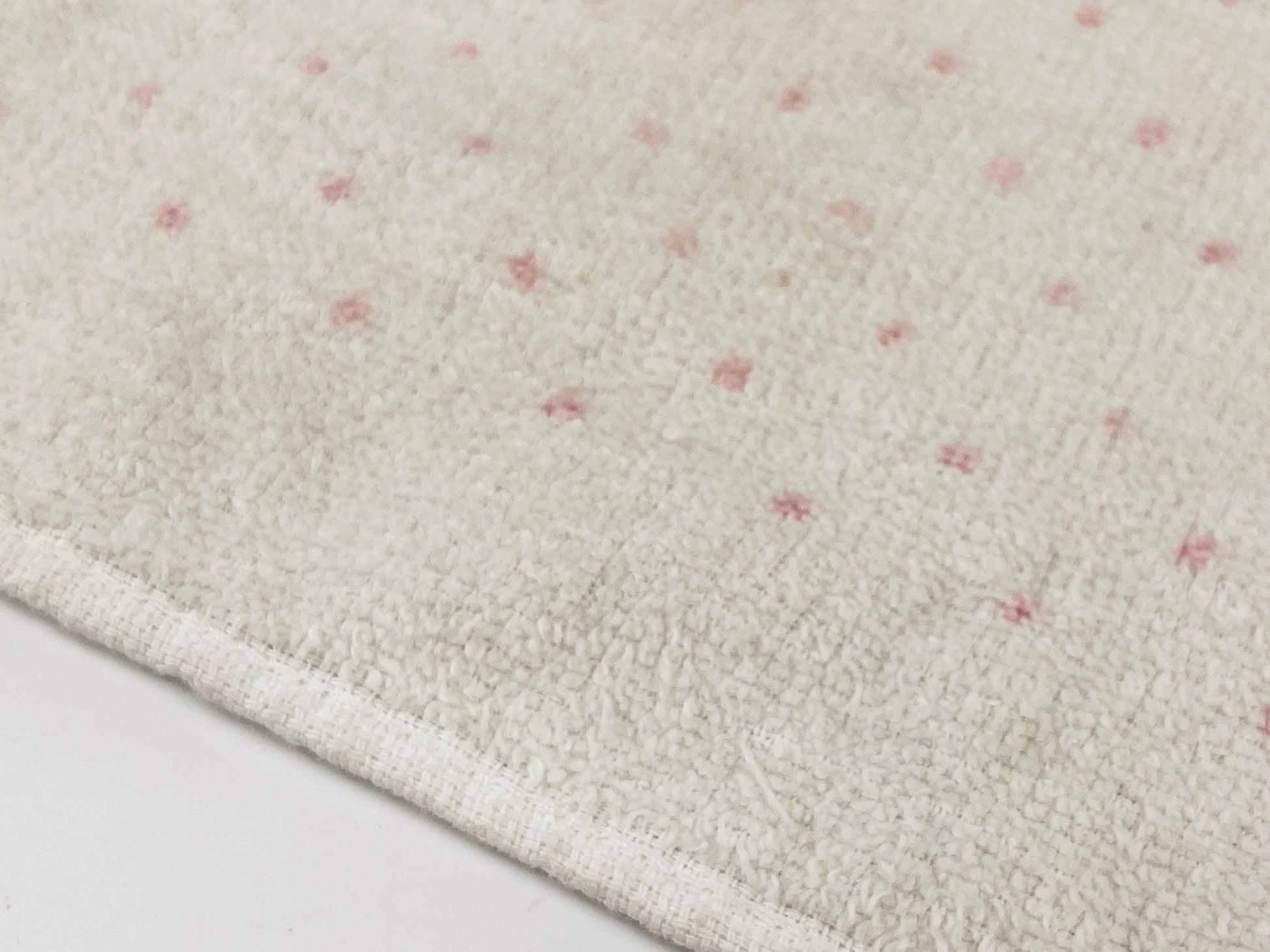 Product image for 'vintage spring floral rectangular fringe hand towel' (view 0dcd2e)