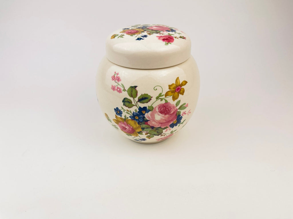 Product image for 'vintage sadler england ginger jar floral pattern kitchen keepsake storage' (view 754ad0)
