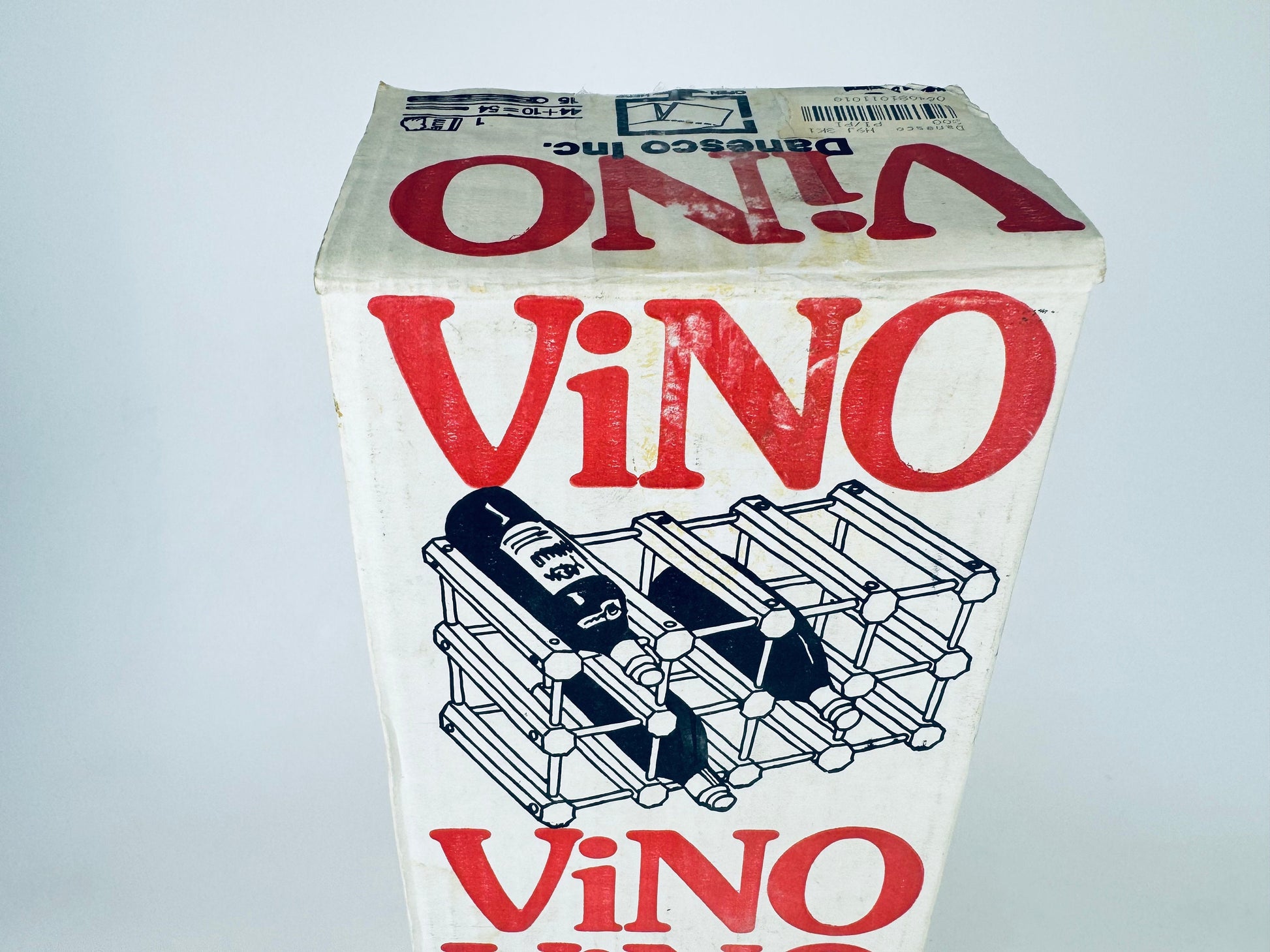 Product image for 'vintage vino wooden wine rack eight 8 bottle capacity sommelier gift new old stock nos' (view 2fef2c)