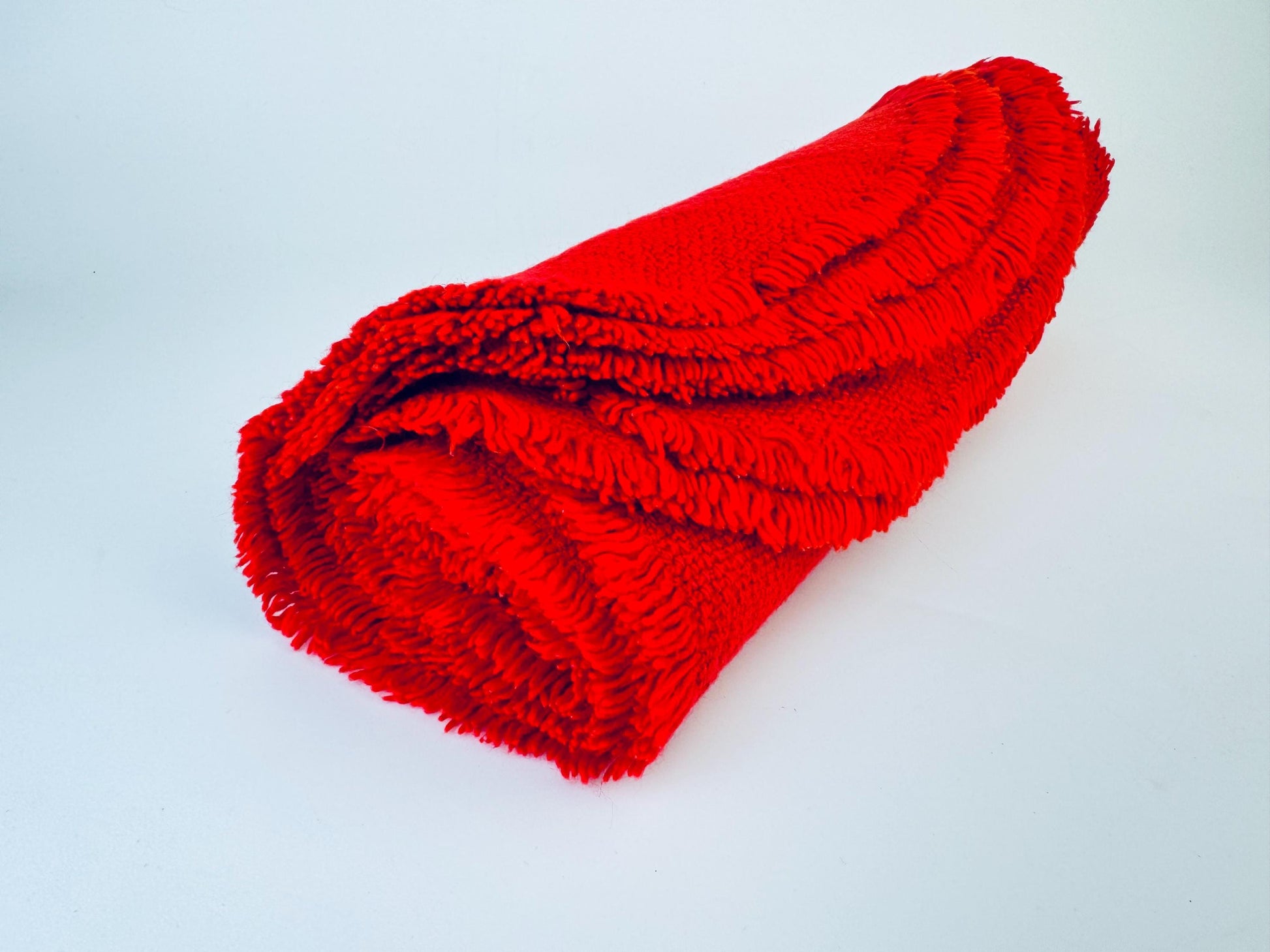 Product image for 'vintage red oval fringe place mats set of six 6' (view af353a)