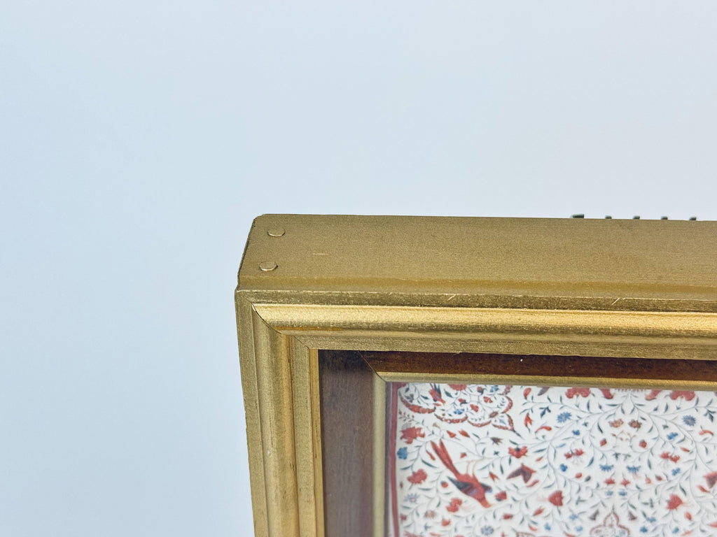 Product image for 'vintage solid wood gold painted 5 x 7 picture frame wall mounted' (view e388d5)
