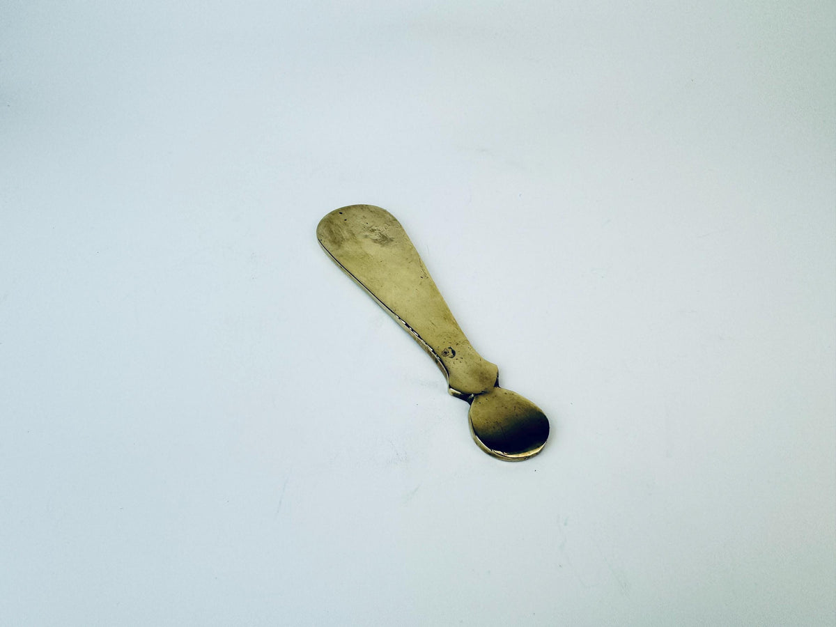 Product image for 'vintage solid brass shoe horns attractive aged metal patina sold separately' (view e096ab)
