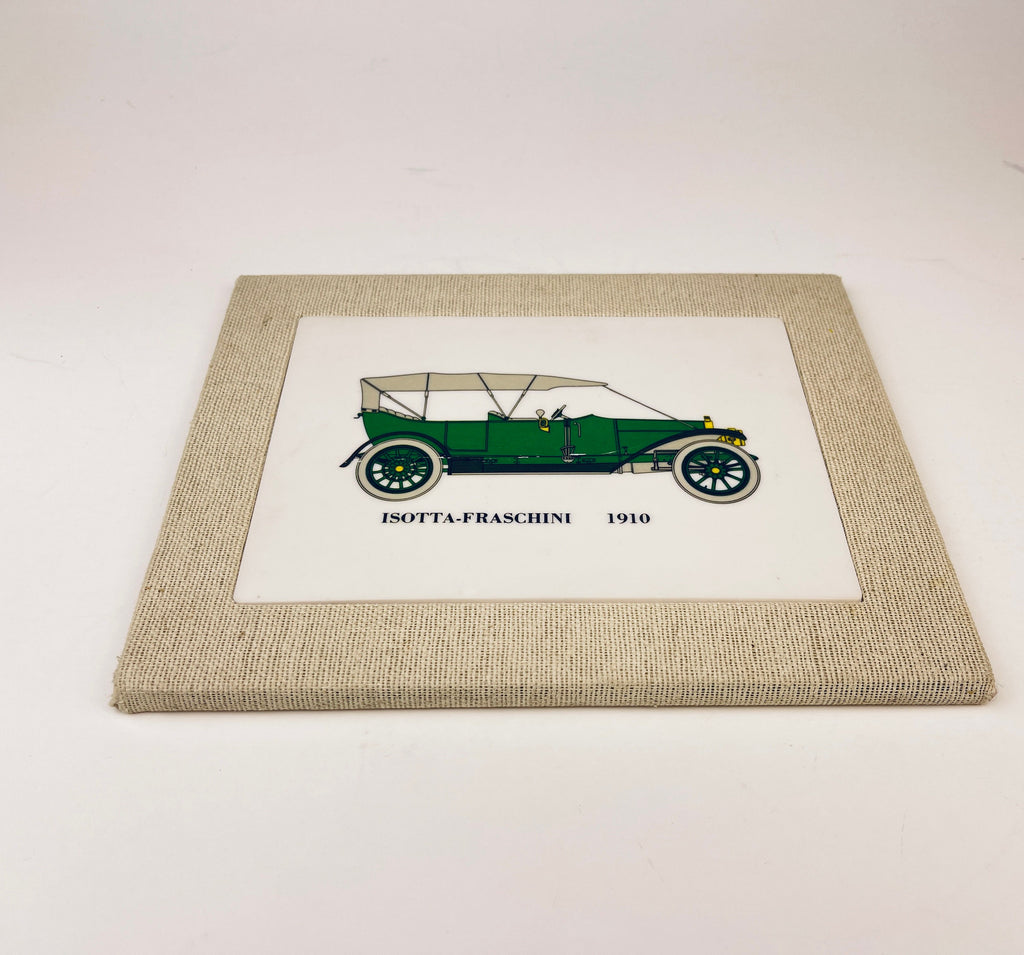 Product image for 'vintage isotta fraschini 1910 car wall art made in italy by mebel' (view 11ec8d)