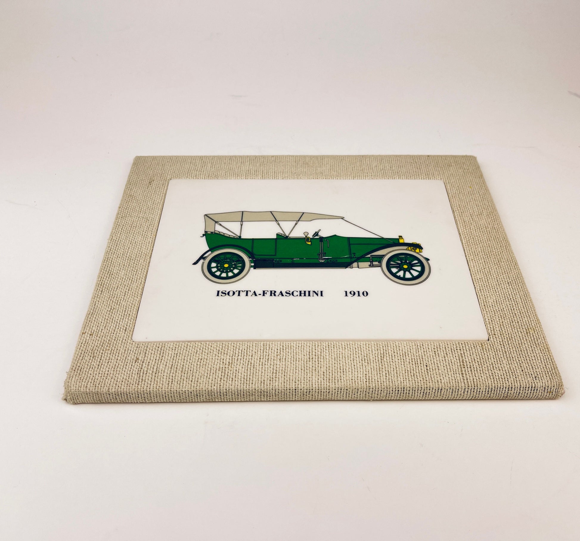 Product image for 'vintage isotta fraschini 1910 car wall art made in italy by mebel' (view 11ec8d)