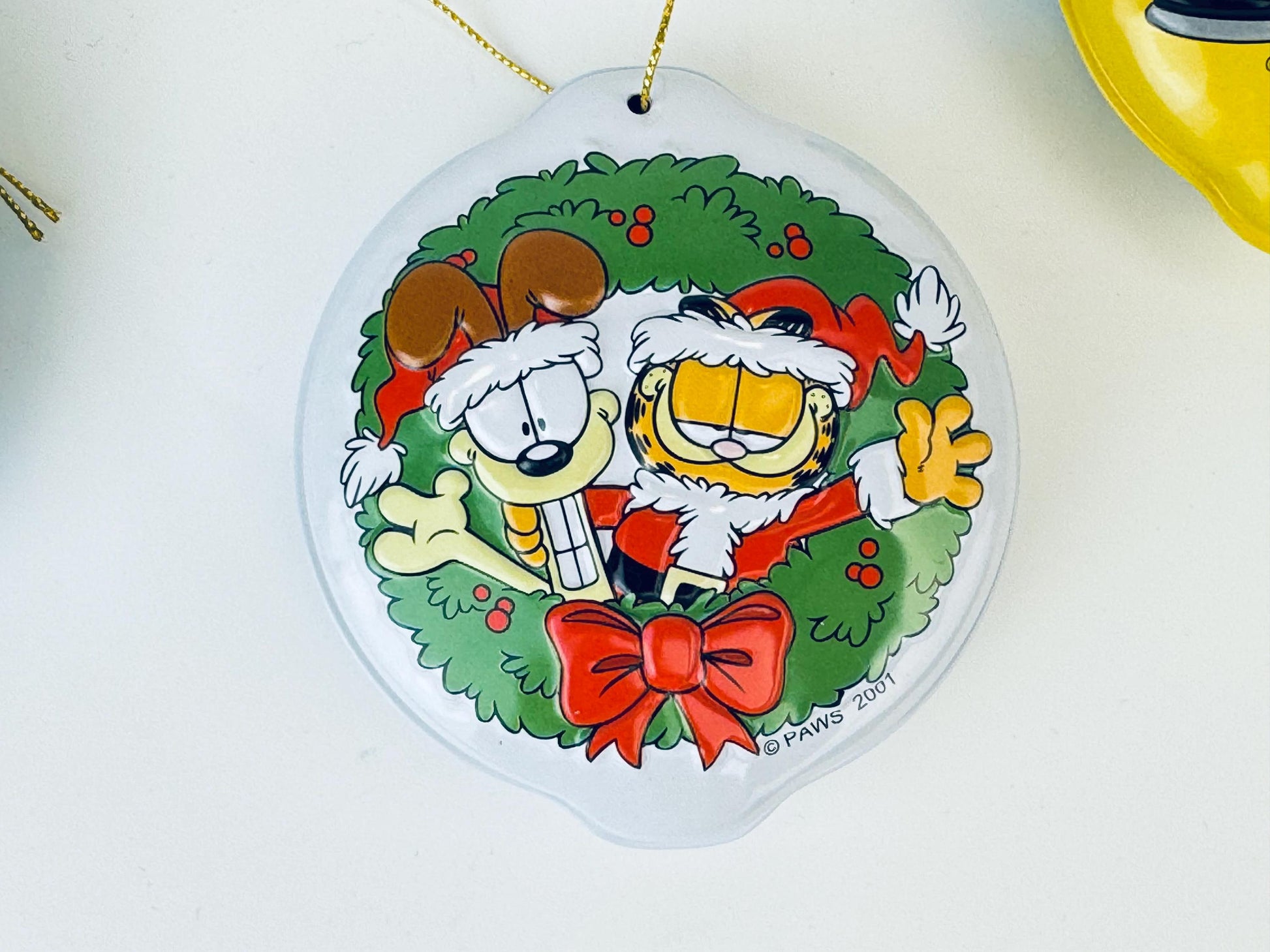Product image for 'vintage dairy queen garfield odie metal christmas ornaments sold separately new old stock nos' (view 6e69a7)
