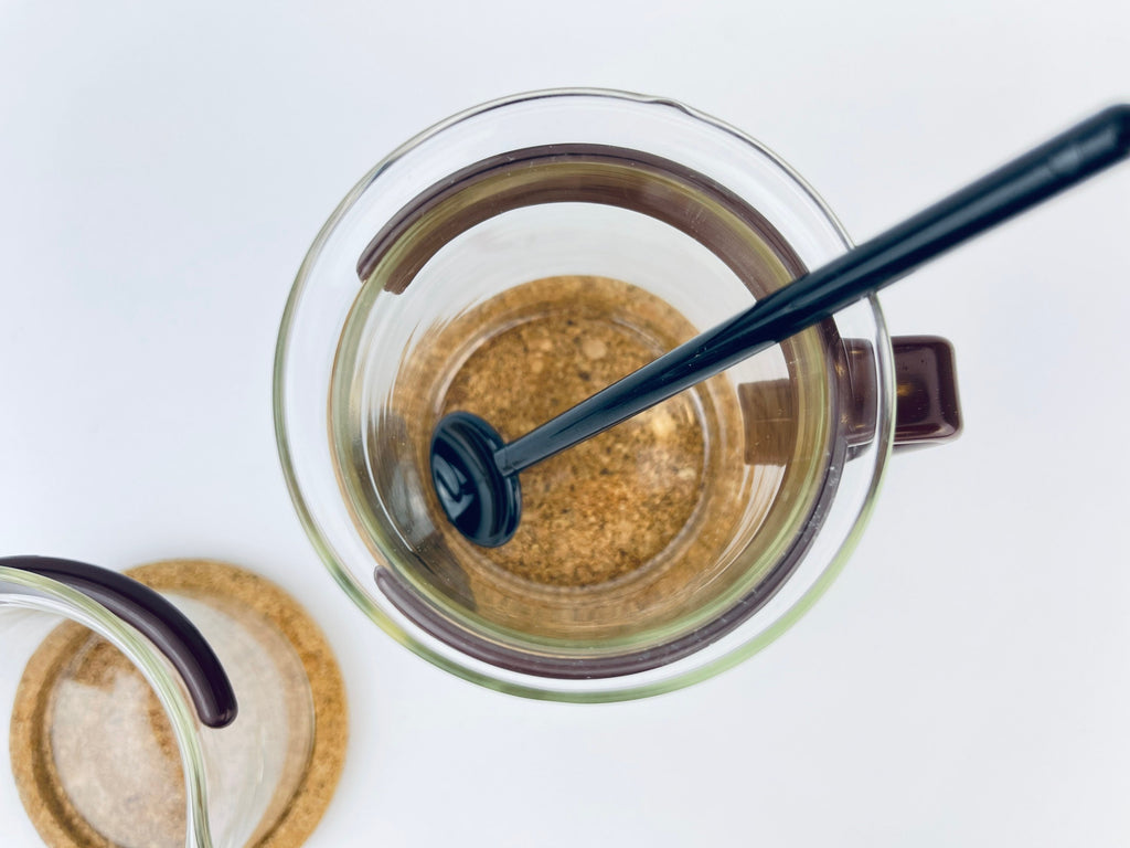 Product image for 'vintage brown bodum espresso demitasse glass coffee creamer sugar bowl set set of two 2' (view 4b7805)