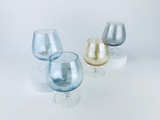 Product image for 'vintage shimmer liqueur glass set set of two 2' (view 230761)