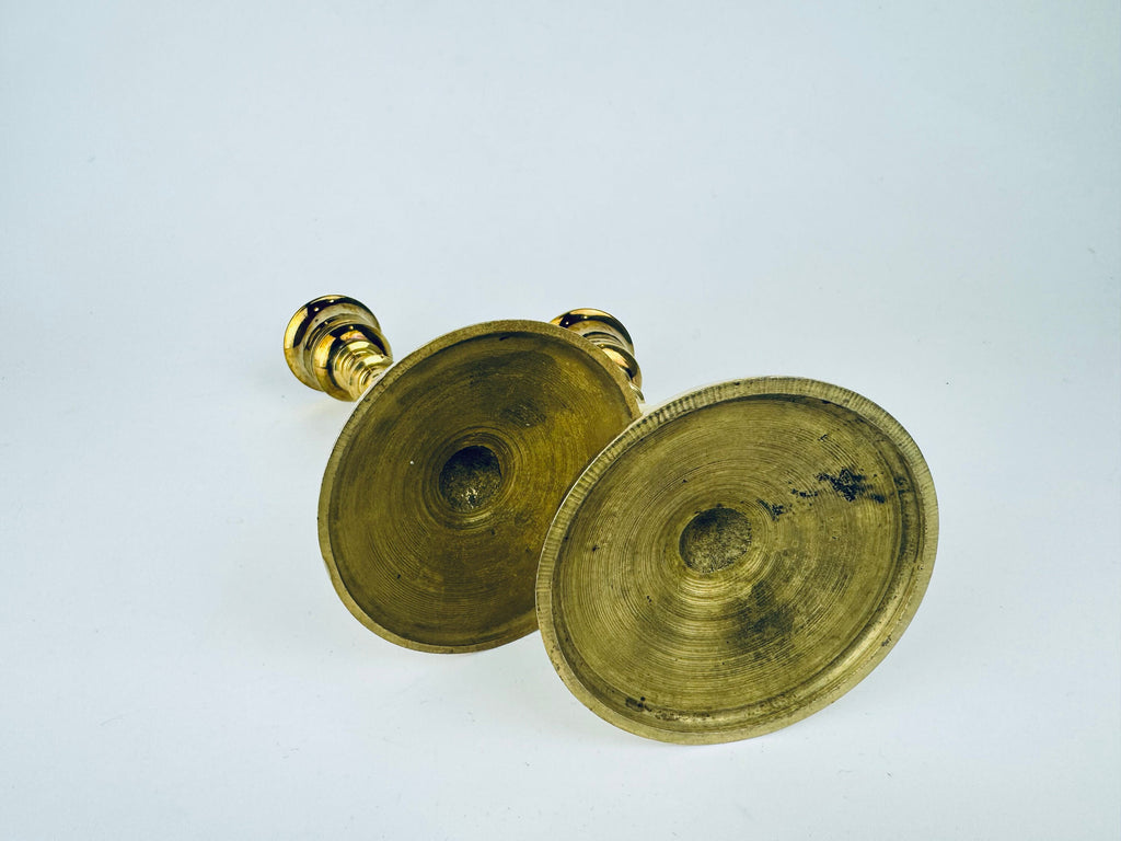 Product image for 'vintage brass candlestick holders set of two 2 sets sold separately' (view 786a7a)