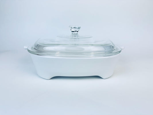 Product image for 'vintage white corning microwave browning dish micromate mw 9' (view 2be4af)