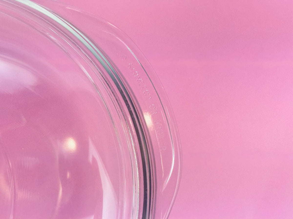 Product image for 'vintage pyrex clear lidded glass casserole dishes sold separately' (view 879f2d)