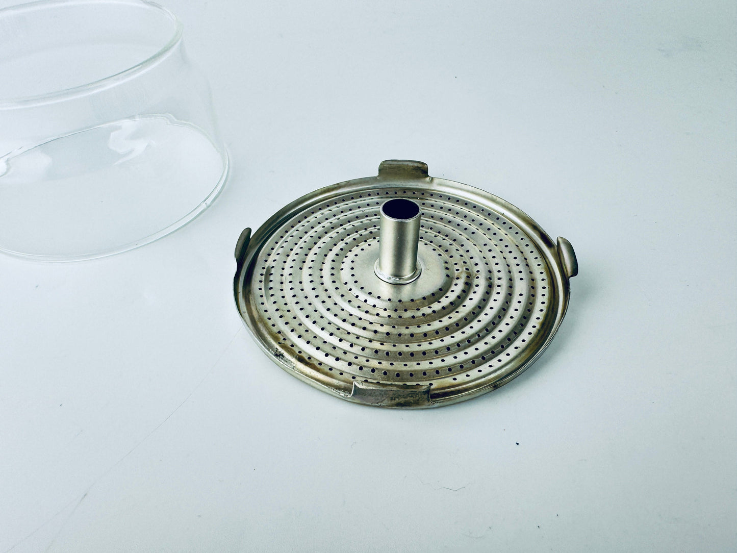 Product image for 'vintage pyrex flameware coffee percolator 7756 b 7754 b parts made in usa sold individually' (view 391229)