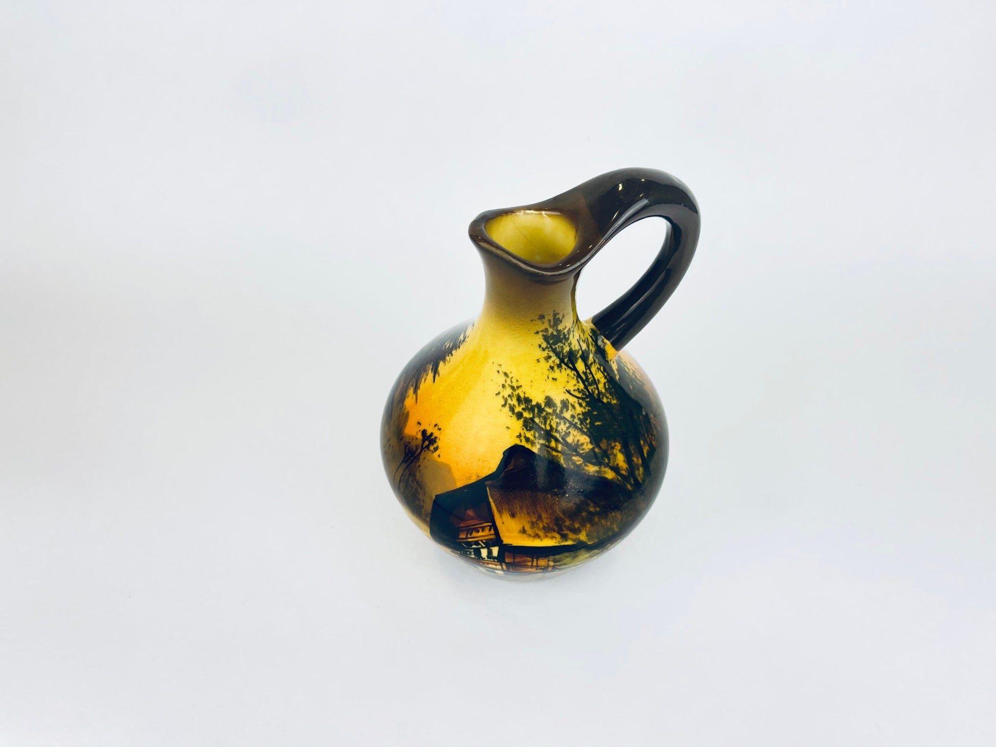 Product image for 'mid century adolf reisser ceramic jug handcrafted bavarian elegance with pastoral scene' (view d43920)