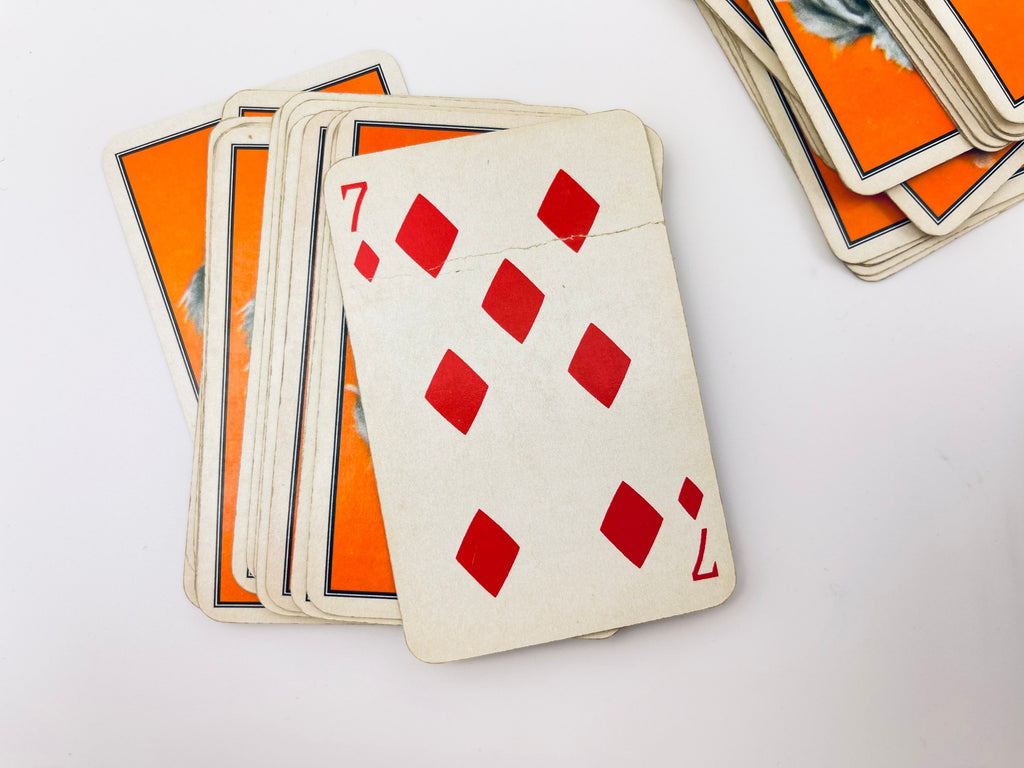 Product image for 'vintage siamese cat poodle pattern playing cards made in austria by piatnik decks sold separately' (view 6ef19f)