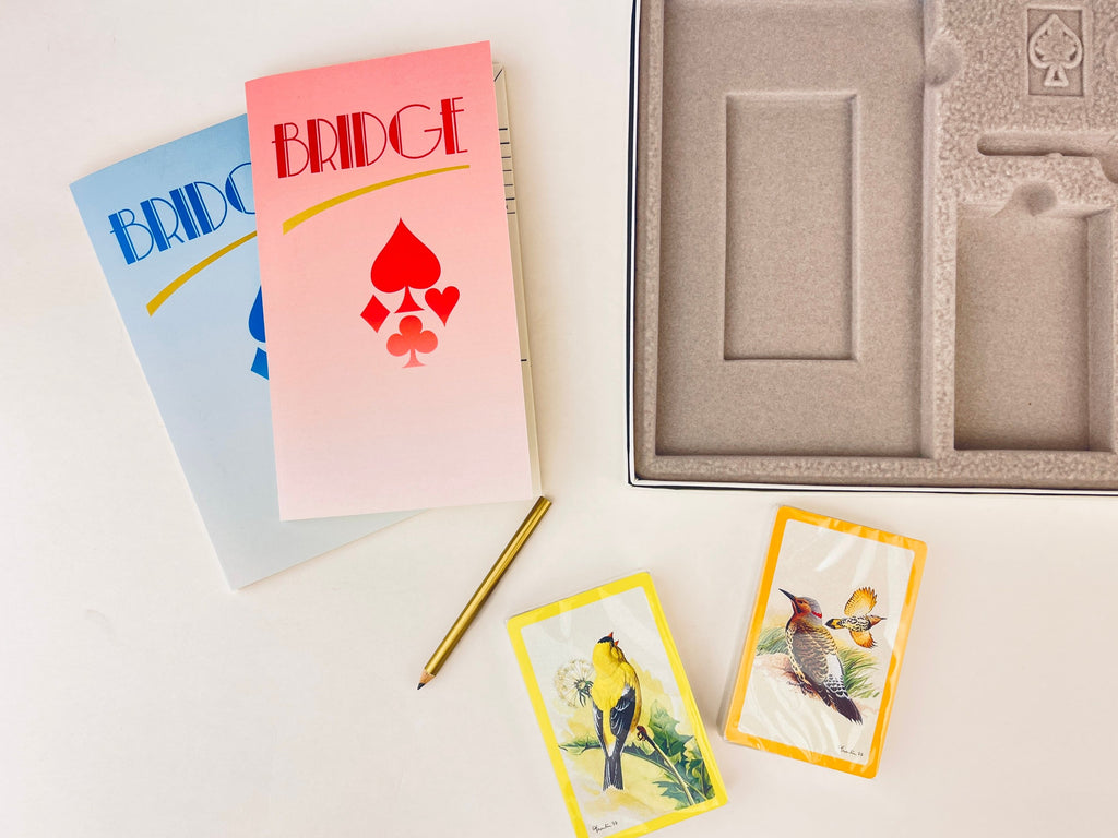 Product image for 'vintage bridge ensemble game new old stock' (view c76603)