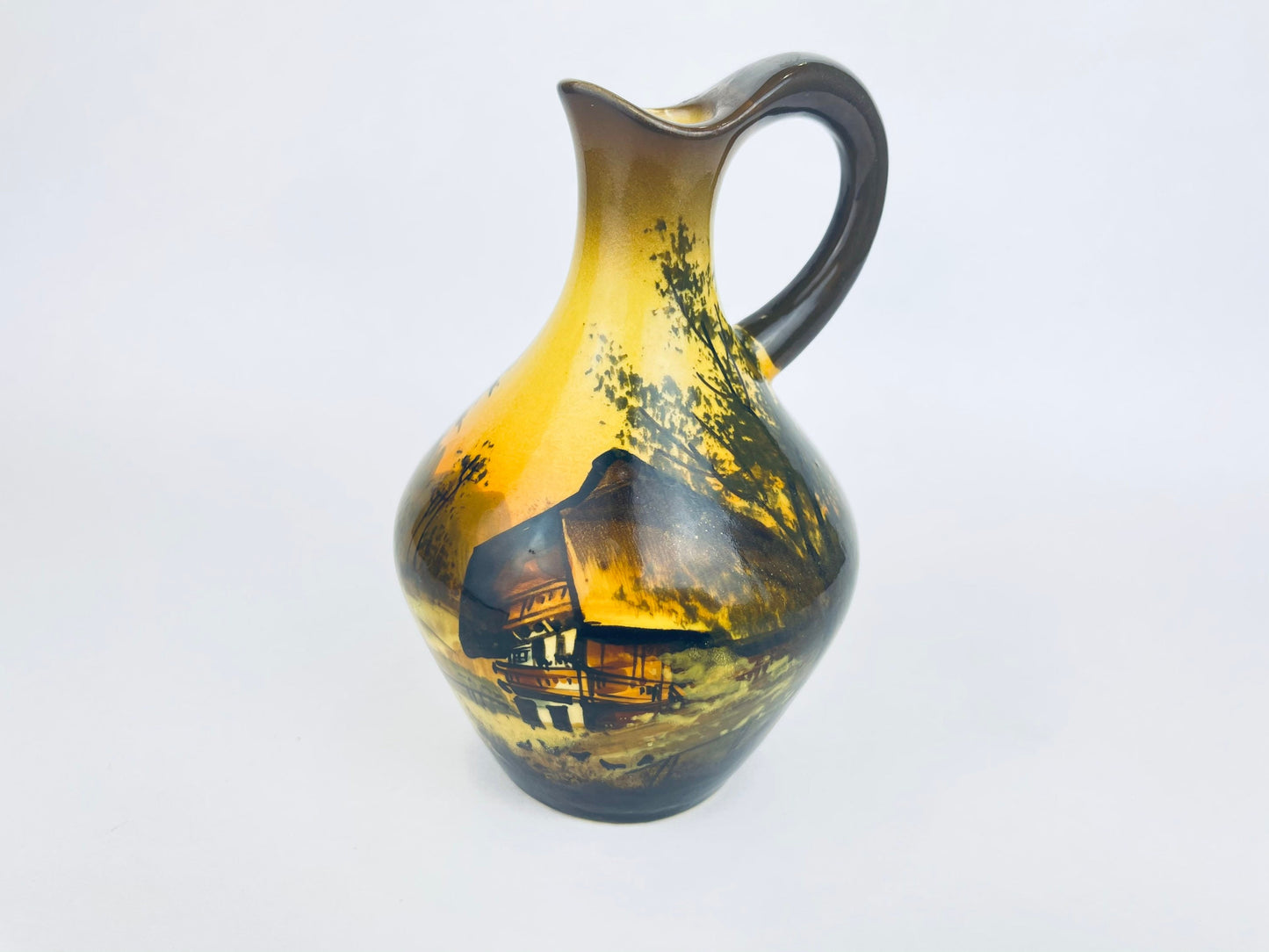 Product image for 'mid century adolf reisser ceramic jug handcrafted bavarian elegance with pastoral scene' (view ce8a76)