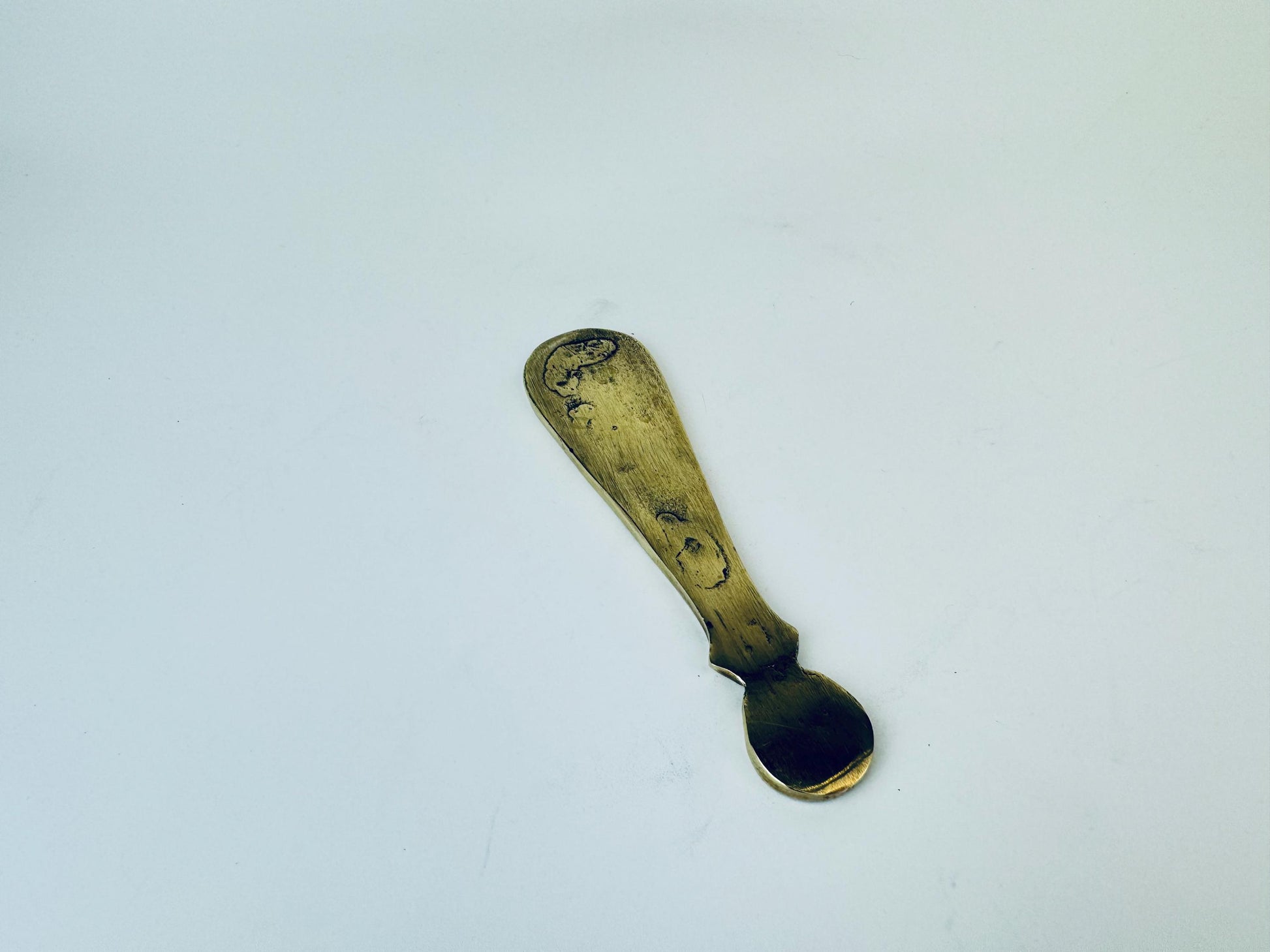 Product image for 'vintage solid brass shoe horns attractive aged metal patina sold separately' (view 3fb5e2)