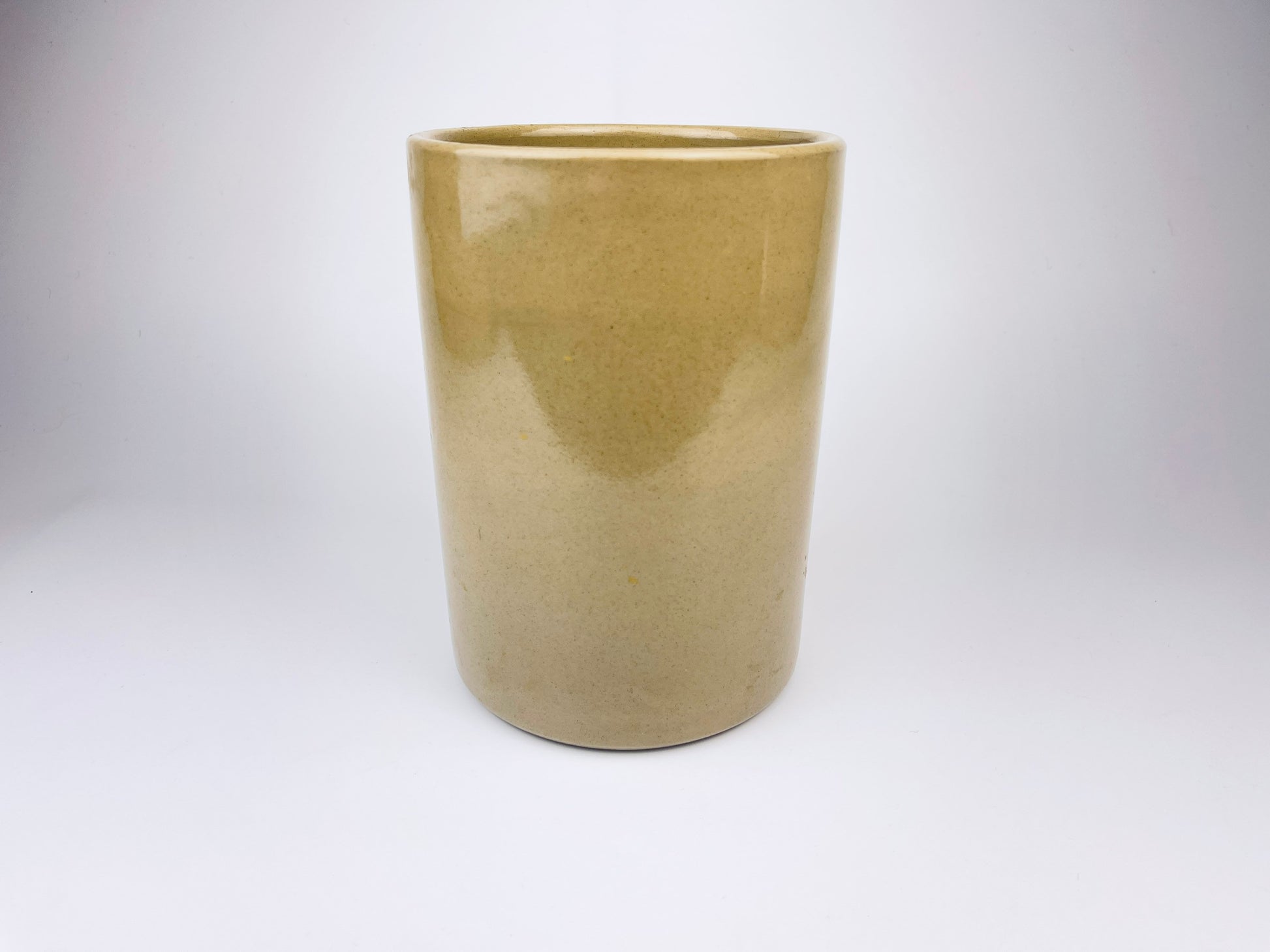 Product image for 'vintage kitchen utensils stoneware countertop container pearsons of chesterfield 1810 made in england' (view ea7a50)