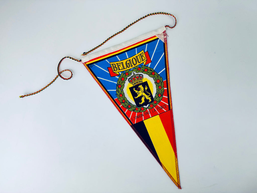 Product image for 'vintage european tapered pennant wall hanging sold separately kobenhavn nurnberg belgique' (view 3f97fe)