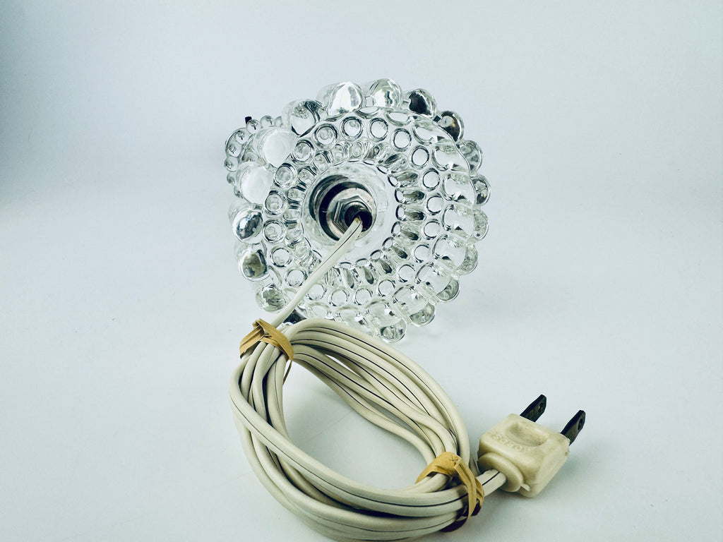 Product image for 'antique clear glass boopie hobnail design table lamp light' (view 3a5f2c)
